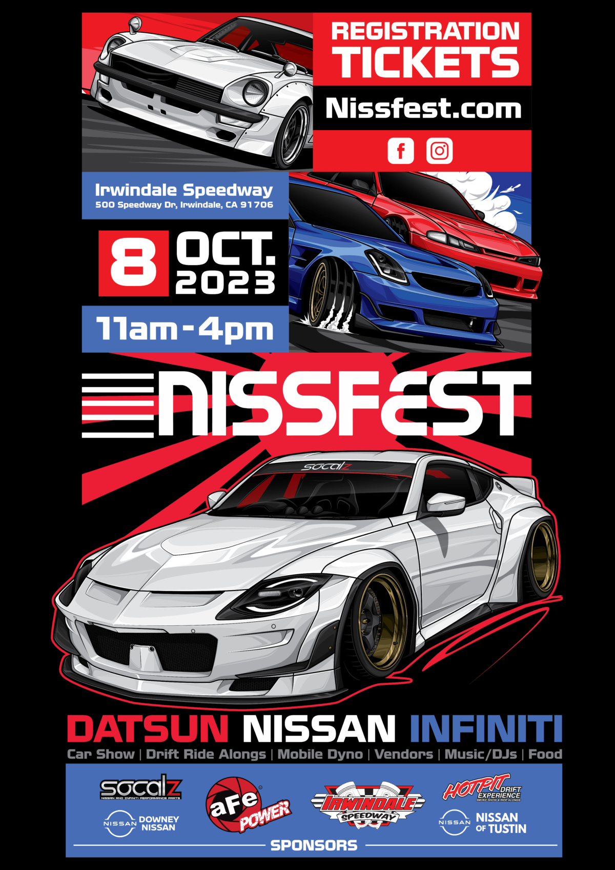 Nissfest 2023 Irwindale California Get Ready for the Ultimate Nissan Experience at Nissfest 2023!