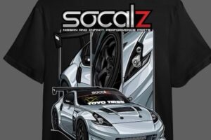 SoCal Z Inbēdā Nissan Z White T-Shirt